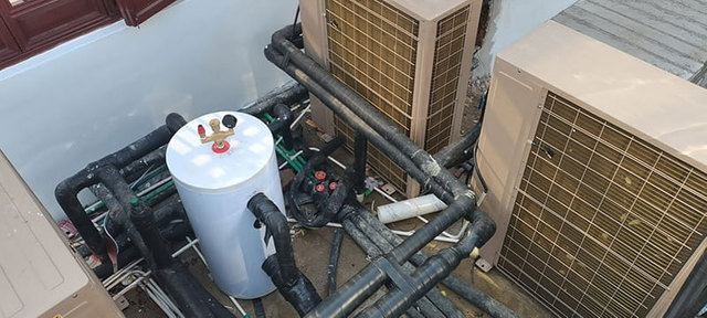 Longhu Manor Hotel Centralized Heating and Cooling Heating Water Project