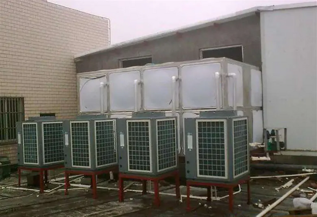 Liyang hotel air energy hot water project
